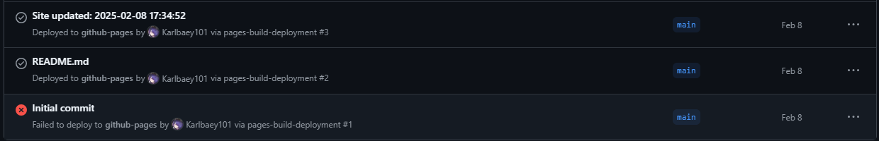 第一次提交记录，甚至还失败了